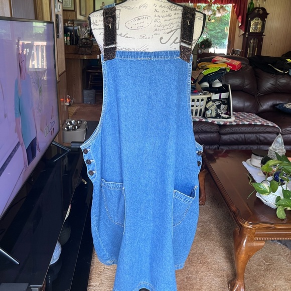 J.L.N.Y woman Dresses & Skirts - Woman’s blue jean cheetah print plus size dress